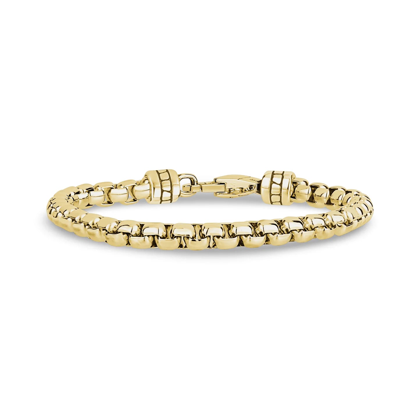 5MM ROUND BOX LINK BRACELET