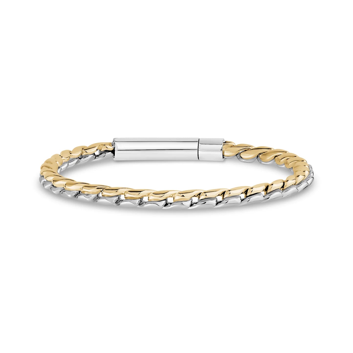 TWO-TONE LINK BRACELET
