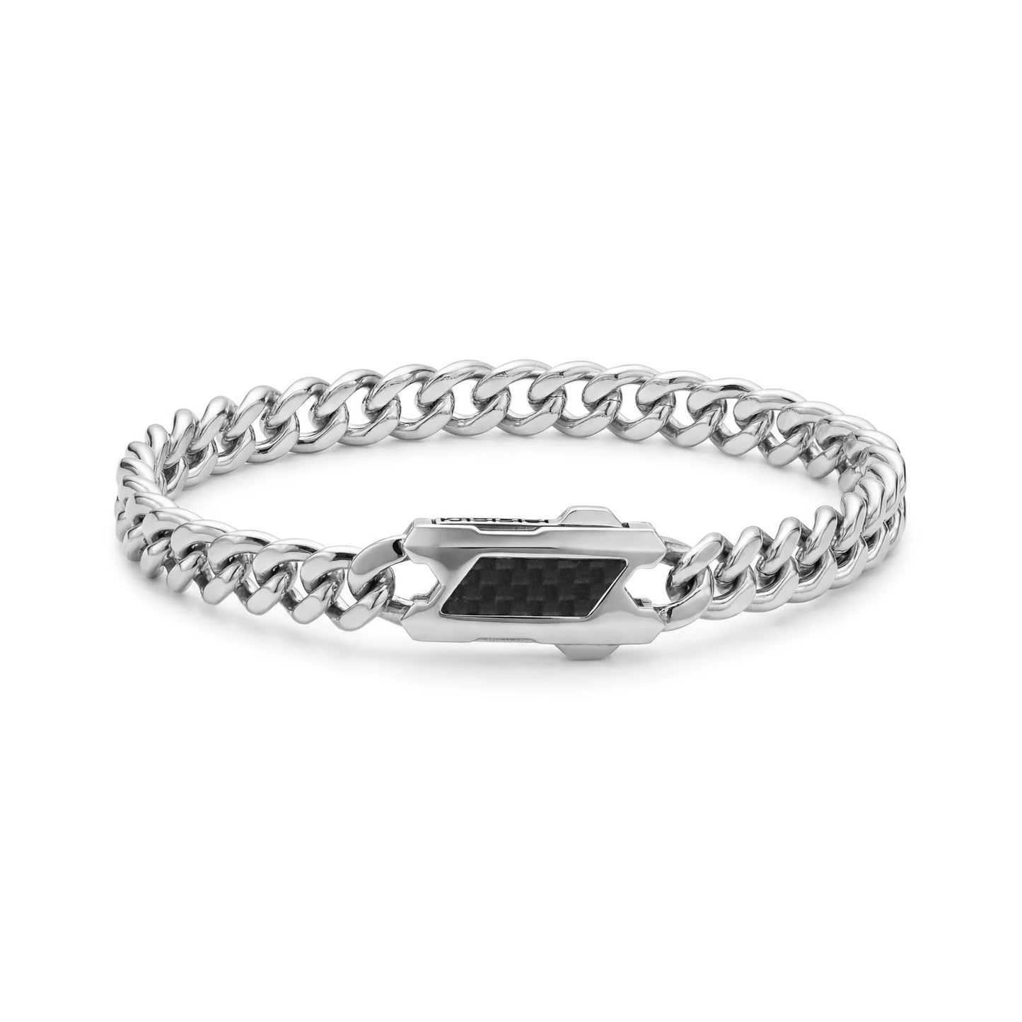 7MM CARBON FIBER CUBAN LINK BRACELET