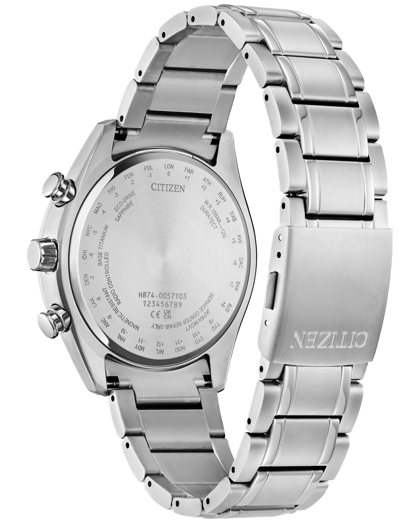 Tsuki-yomi A-T Atomic Timekeeping / Super Titanium™