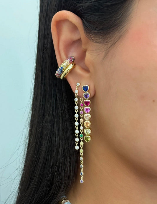 CANDY HEARTS DROP EARRINGS