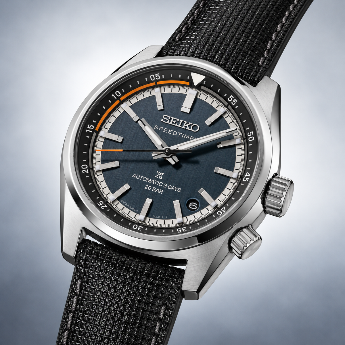 Seiko Prospex Speedtimer | Black Dial Automatic 3-Day Watch – 39.5mm