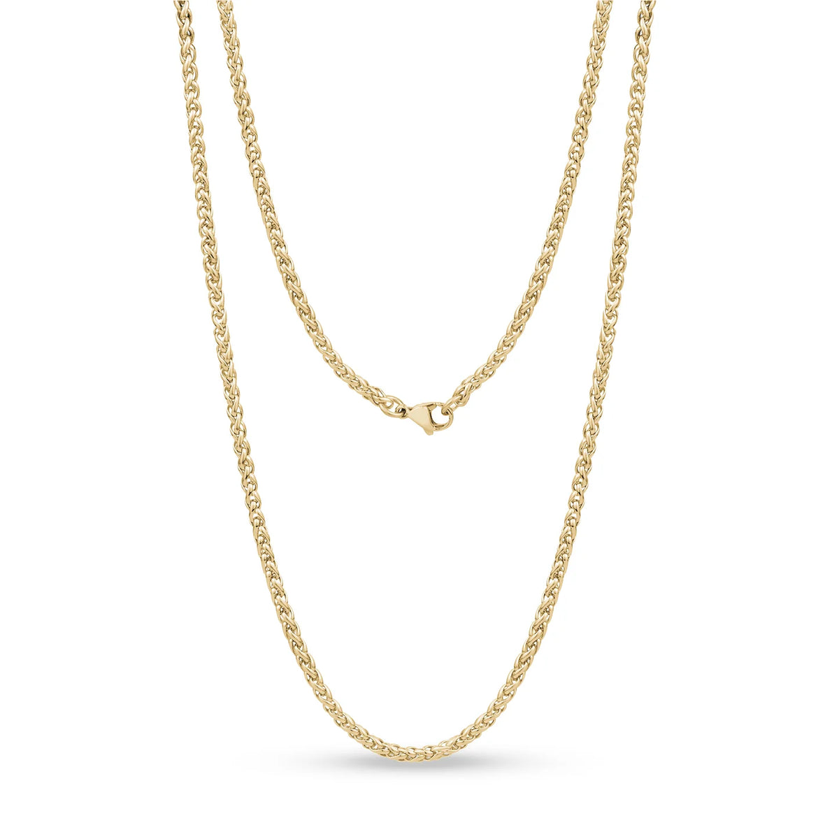 WHEAT LINK CHAIN (3MM)