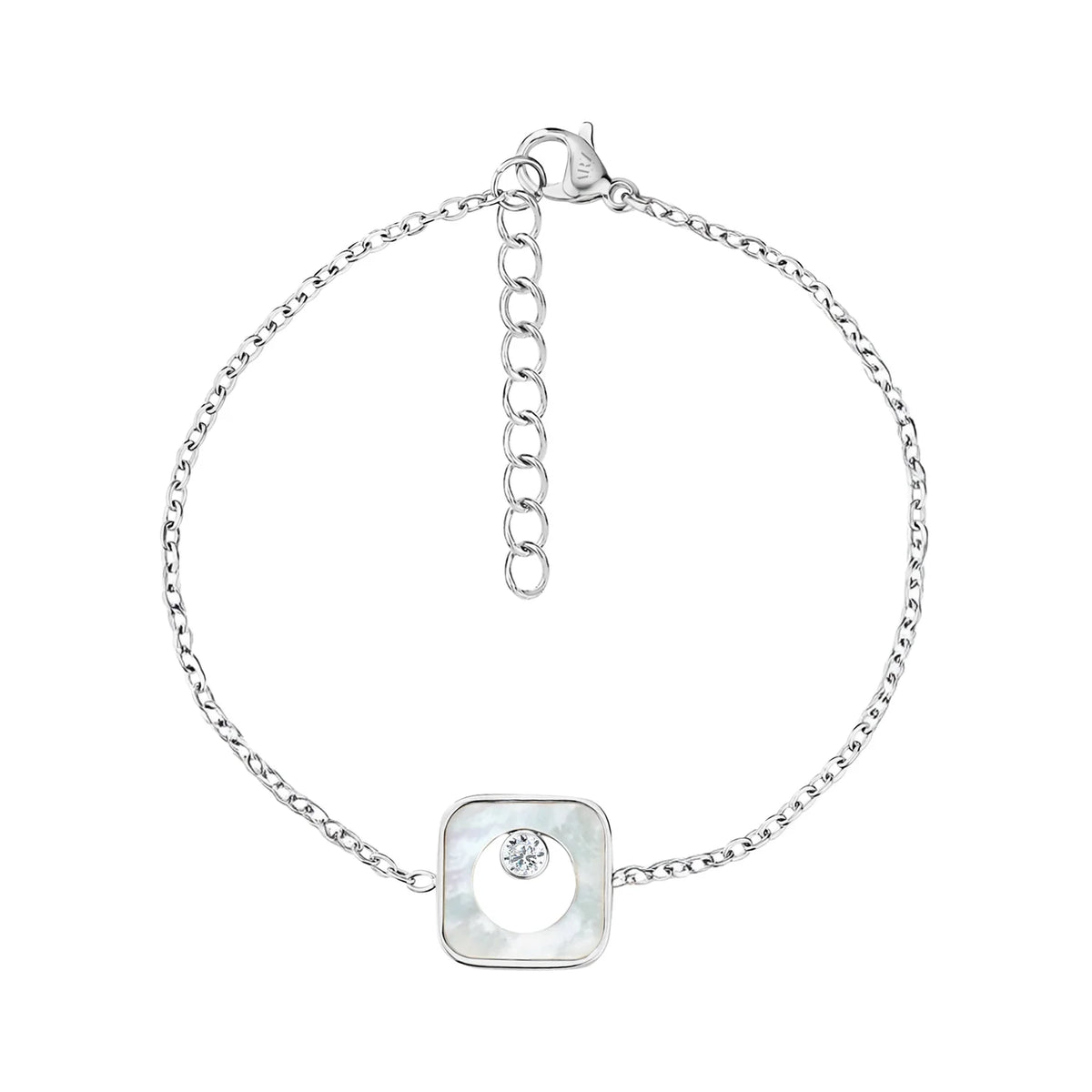 SQUARE MOTHER OF PEARL BRACELET
