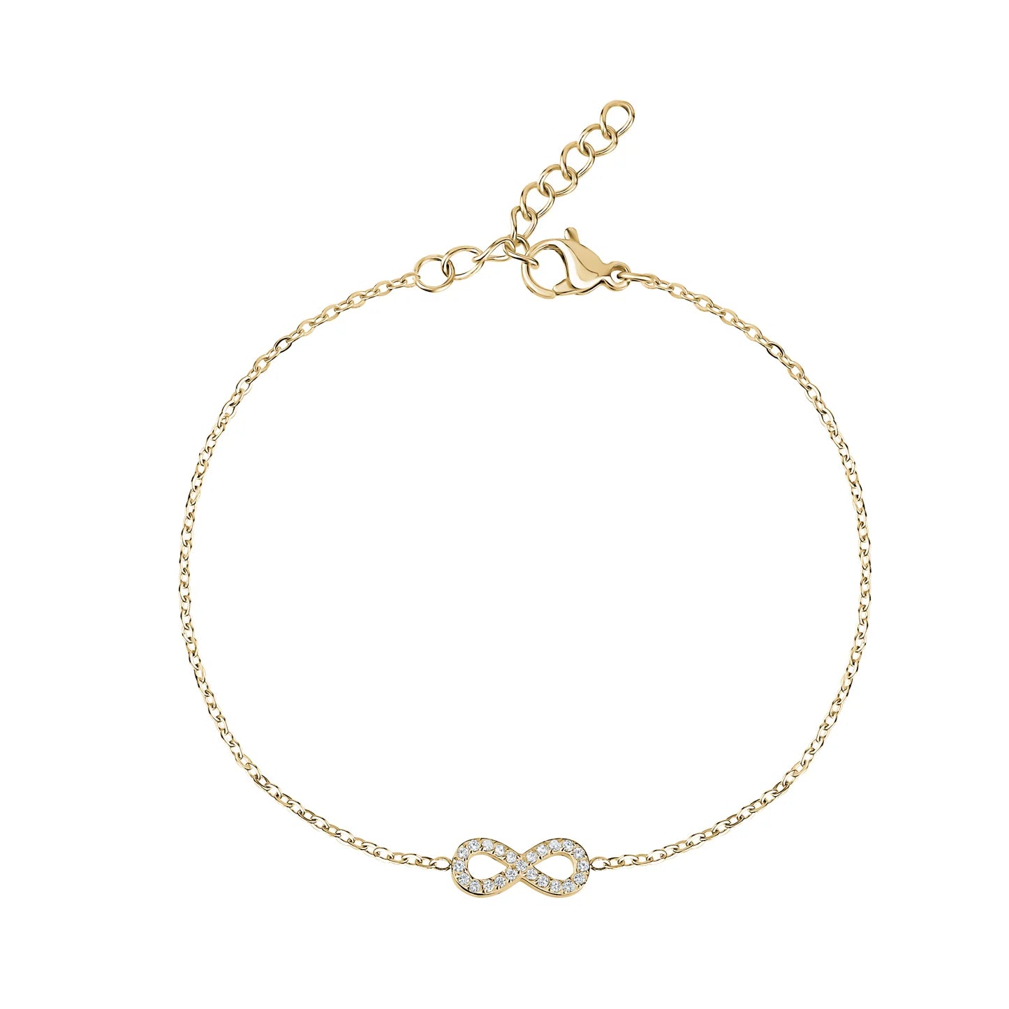 CZ INFINITY BRACELET