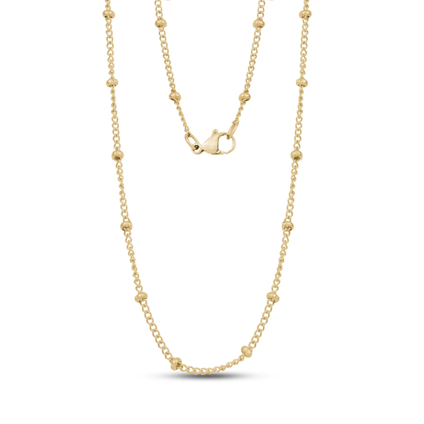 BEADED CURB CHAIN
