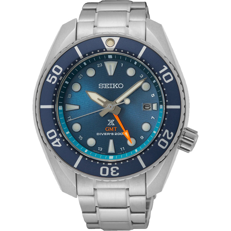 Sea Sumo Solar GMT Blue Prospex