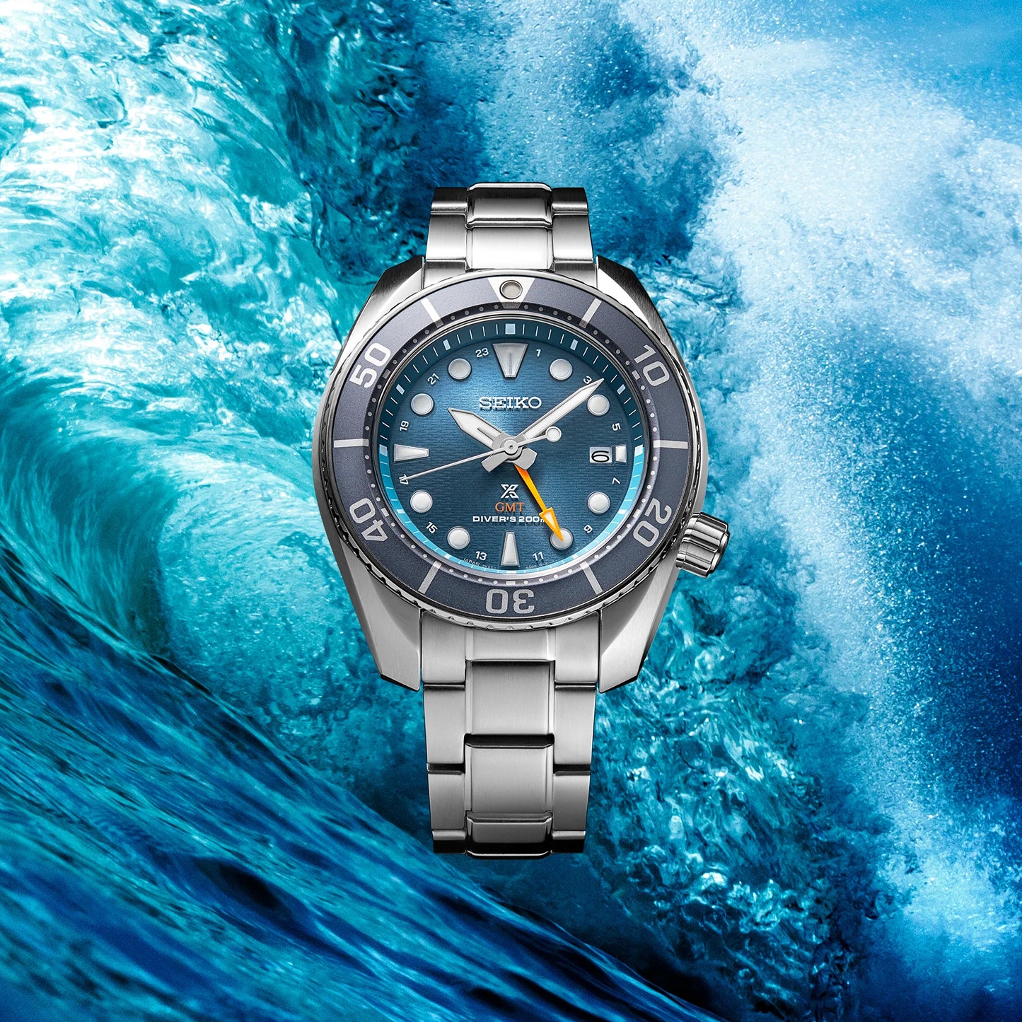 Sea Sumo Solar GMT Blue Prospex