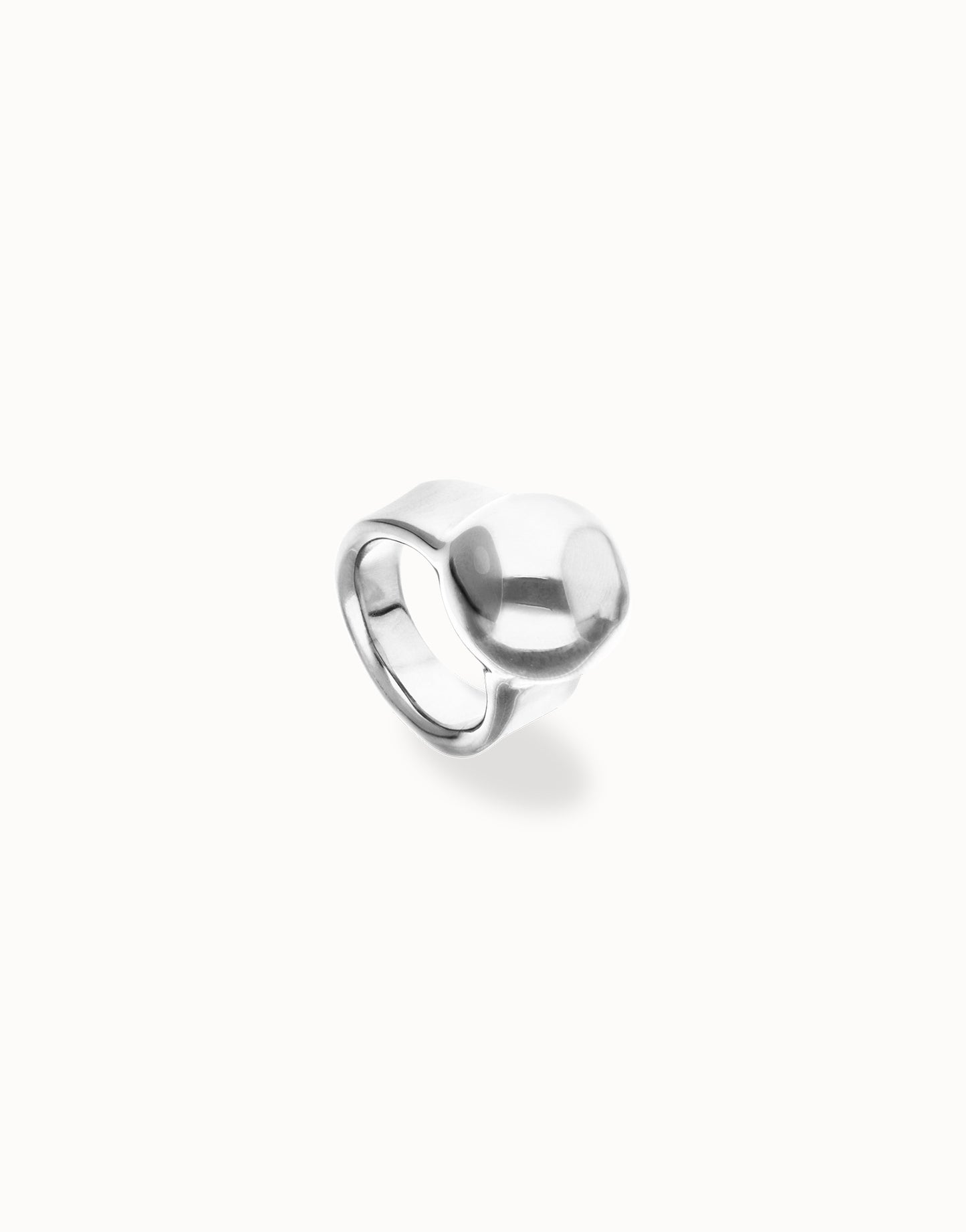 Ring with sphere shape