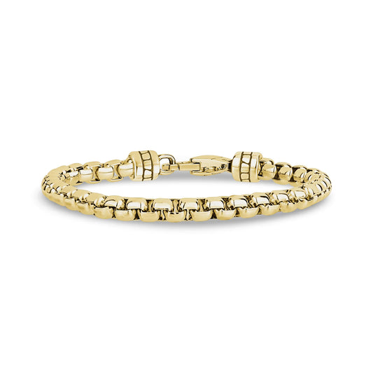 5MM ROUND BOX LINK BRACELET
