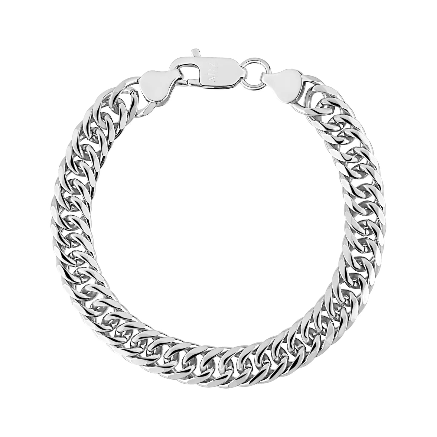 DOUBLE CUBAN LINK BRACELET (8MM)