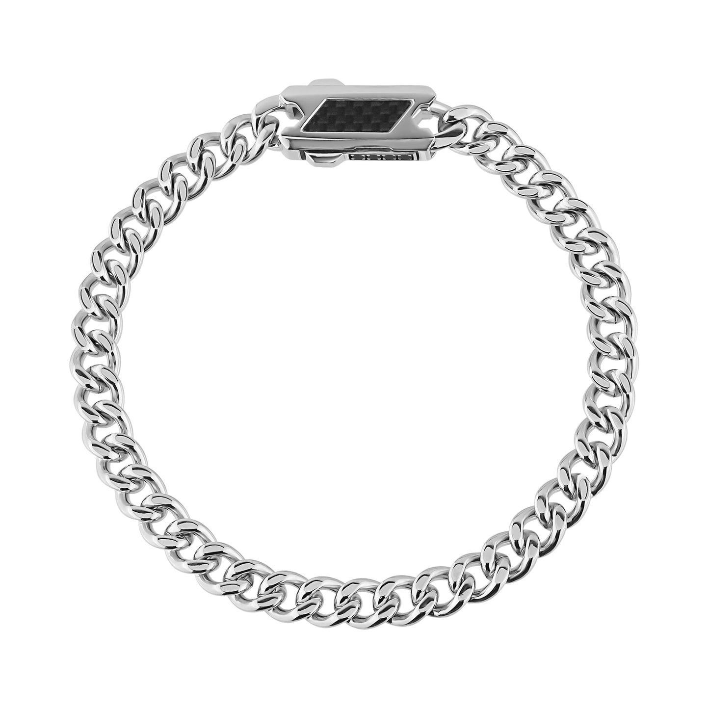 7MM CARBON FIBER CUBAN LINK BRACELET