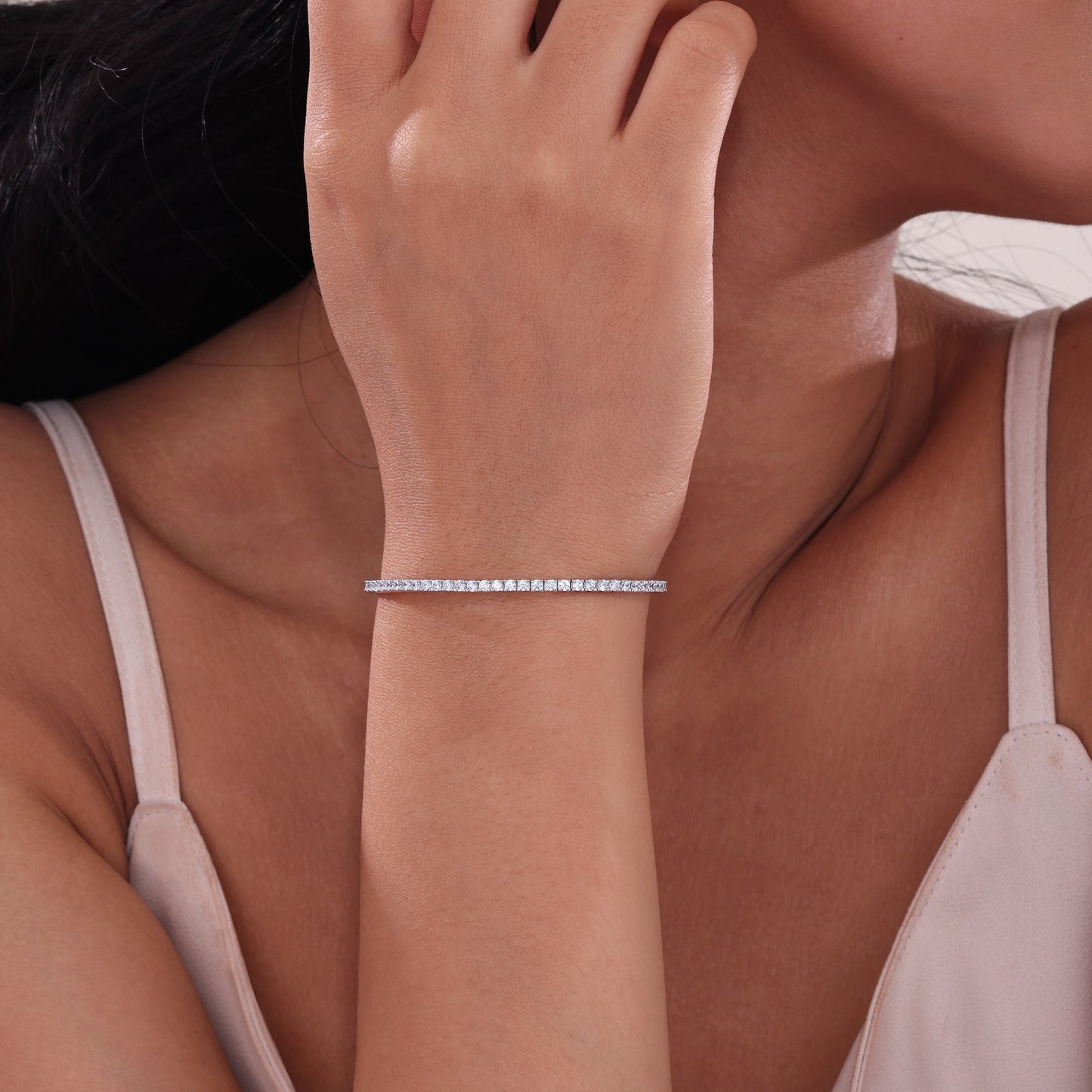 2.2 CTW Flexible Tennis Bracelet