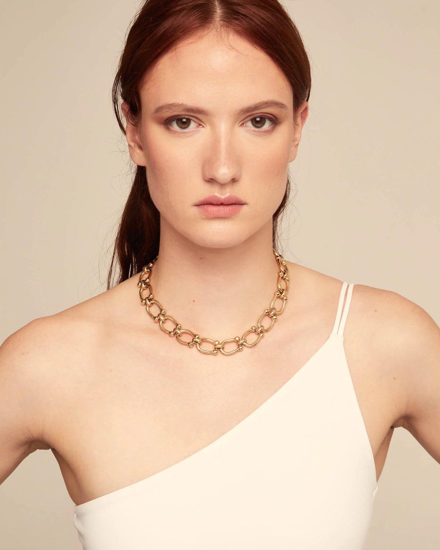 Short link chain necklace