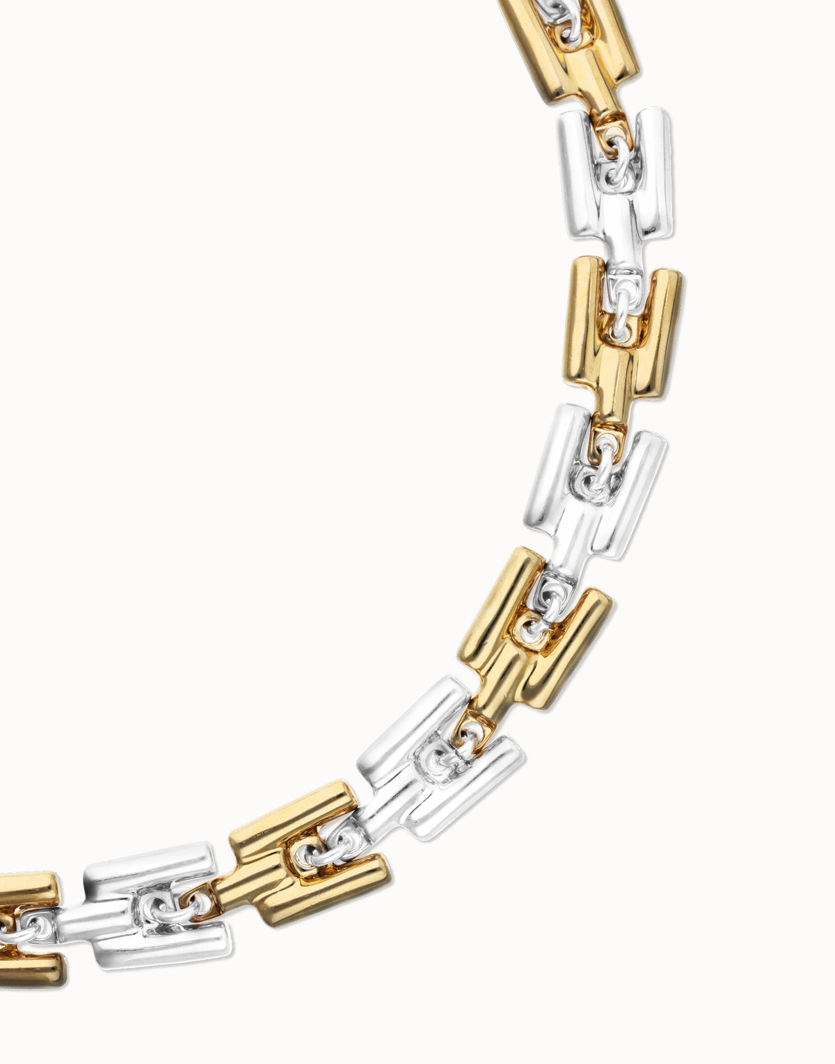 SQUARE LINKS NECKLACE