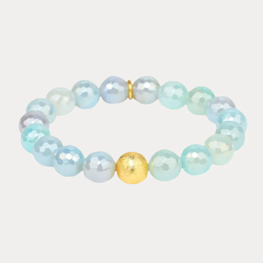 Mélange Beaded Bracelet - Foam