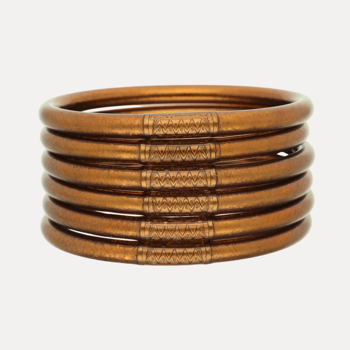 NEW** SADDLE ALL WEATHER BANGLES® (SET OF 6) - SERENITY PRAYER