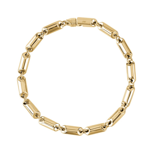 SOLID DOMED LINK BRACELET (5MM)