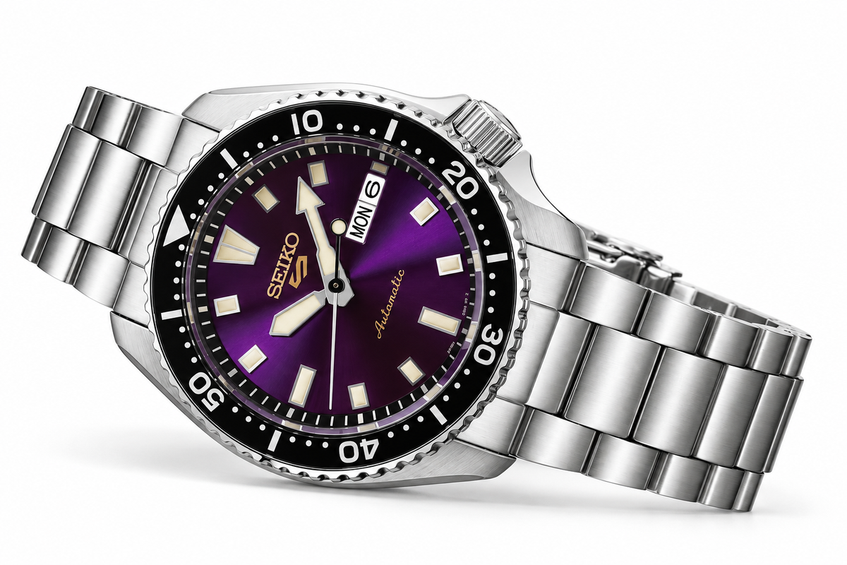 Edo Shampoo Seiko 5 Sports SKX 145th Anniversary Limited Edition – Edo Purple Auto ...