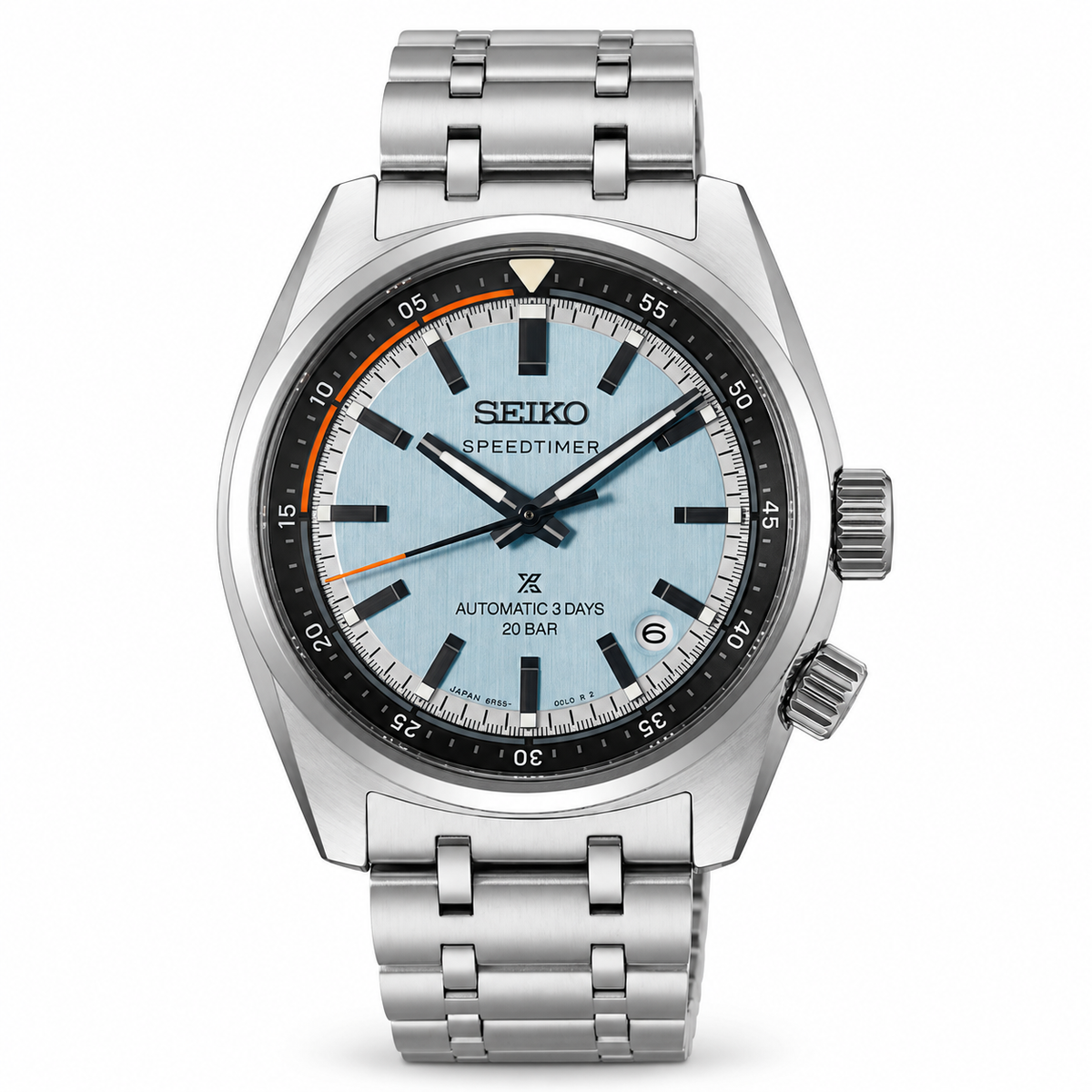 Seiko Prospex Speedtimer | Ice Blue Dial Automatic 3-Day Watch – 39.5mm