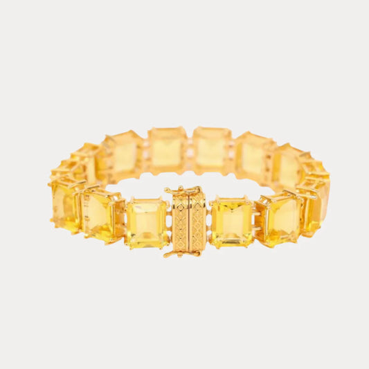 DAHLIA BRACELET - CITRINE