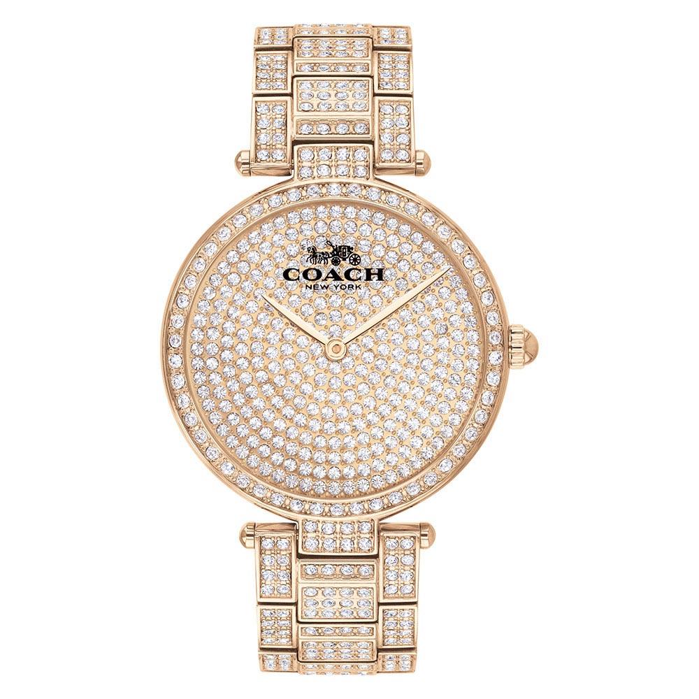 Park Carnation Gold Steel with Crystal