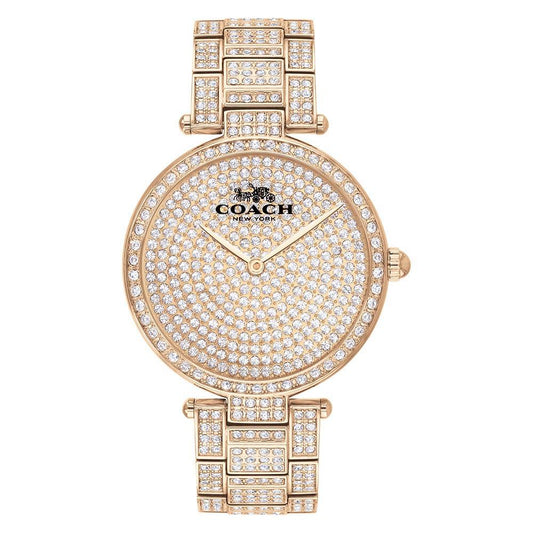 Park Carnation Gold Steel with Crystal