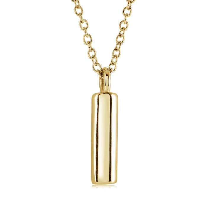 BUBBLE INITIAL NECKLACE