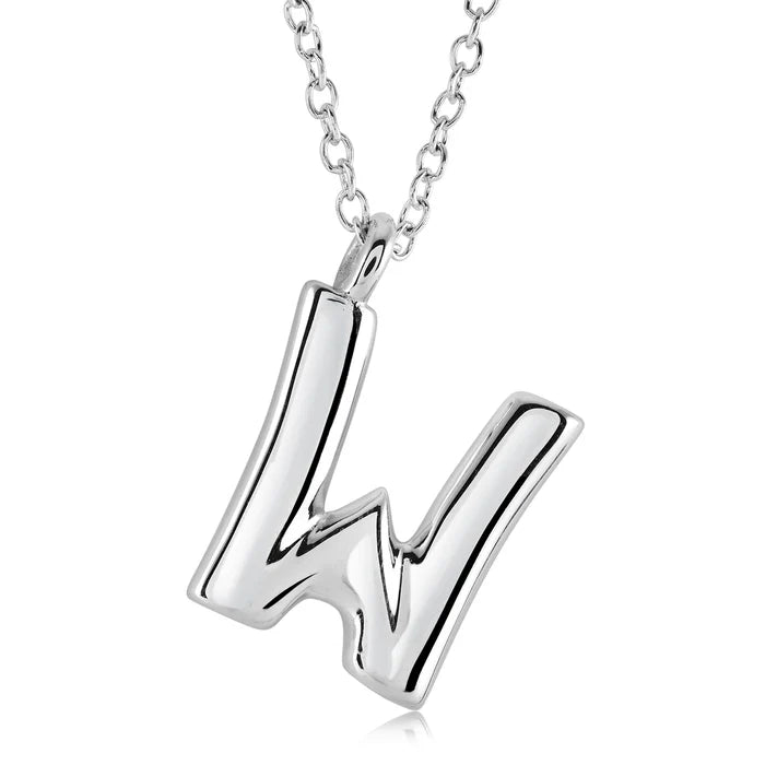 BUBBLE INITIAL NECKLACE