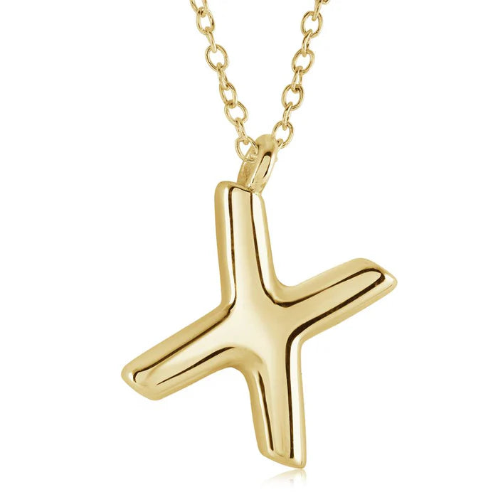 BUBBLE INITIAL NECKLACE
