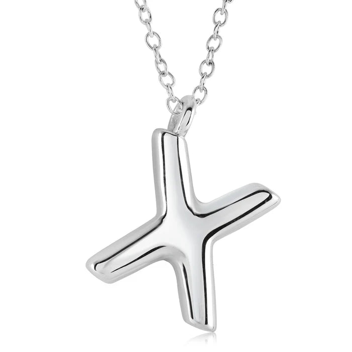 BUBBLE INITIAL NECKLACE