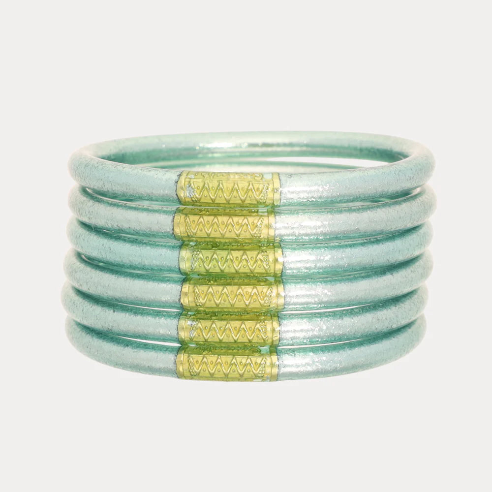Mint All Weather Bangles® (AWB®) - Set of 6