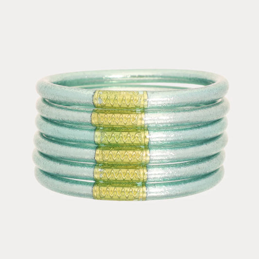 Mint All Weather Bangles® (AWB®) - Set of 6