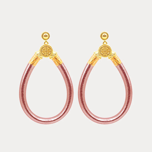 Rose Gold All Weather Earrings