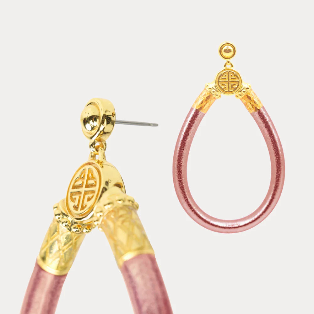 Rose Gold All Weather Earrings