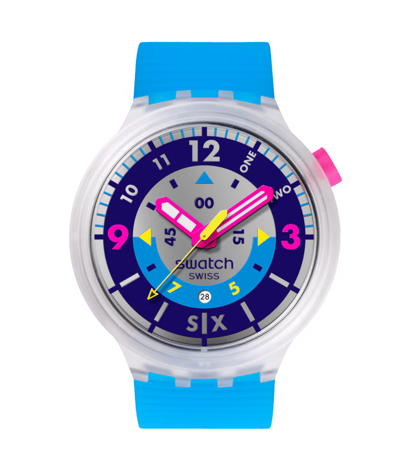 SWATCH NEON HIELO