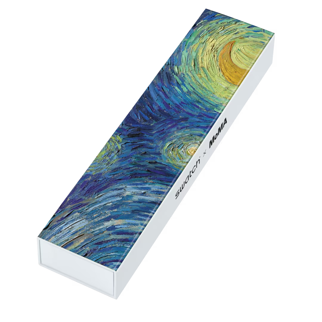 THE STARRY NIGHT BY VINCENT VAN GOGH