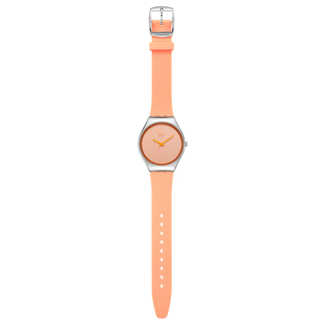 IRIDESCENTLY PEACH