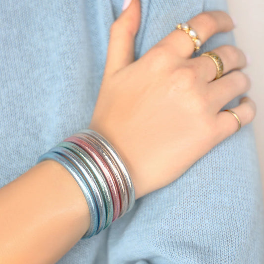 Spring Breeze II Bangle Stack