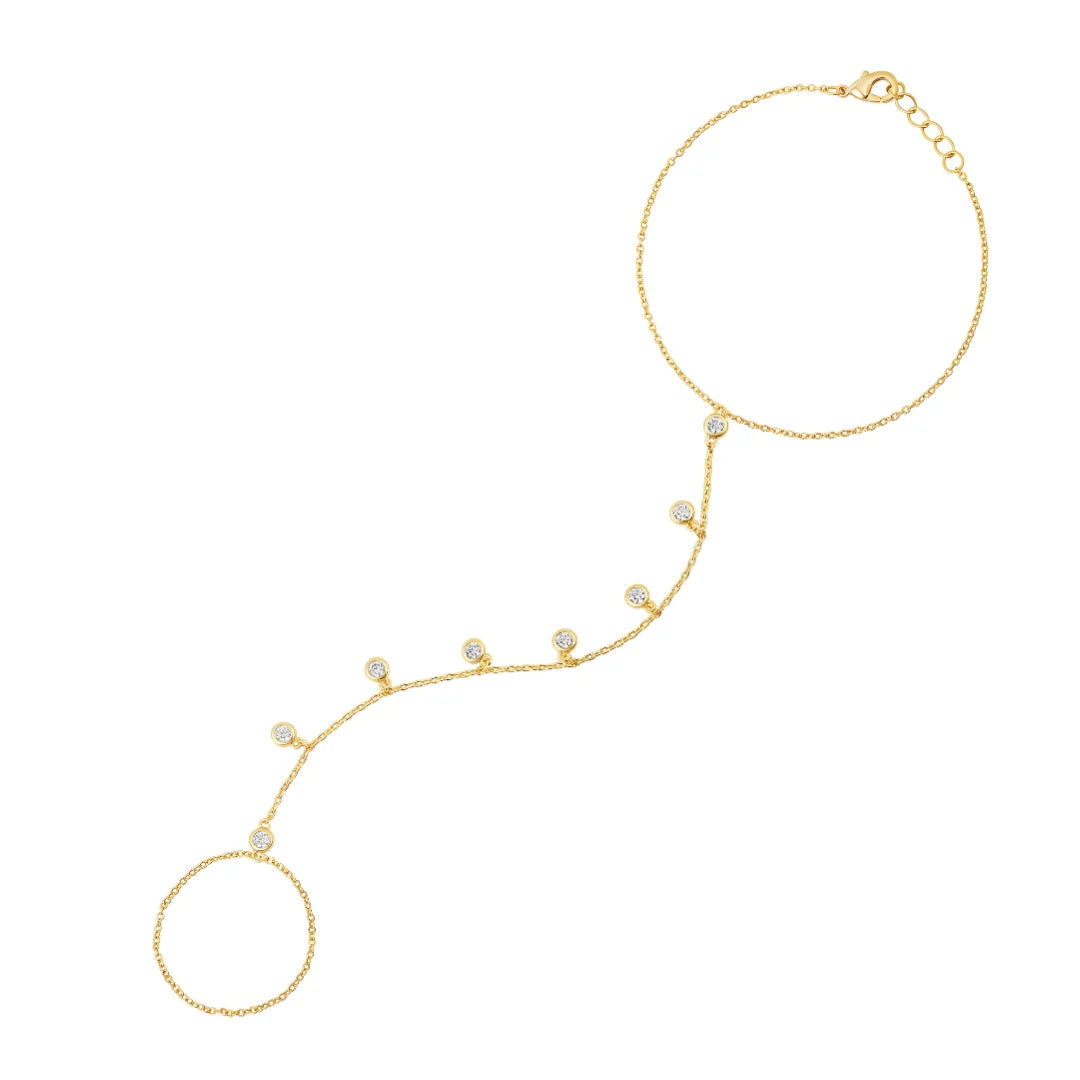 BEZEL FALL HAND CHAIN