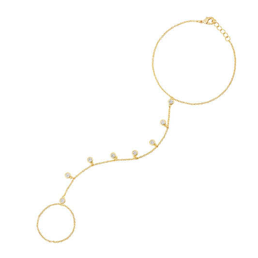 BEZEL FALL HAND CHAIN