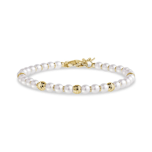 PEARL BEAD BRACELET (4MM)