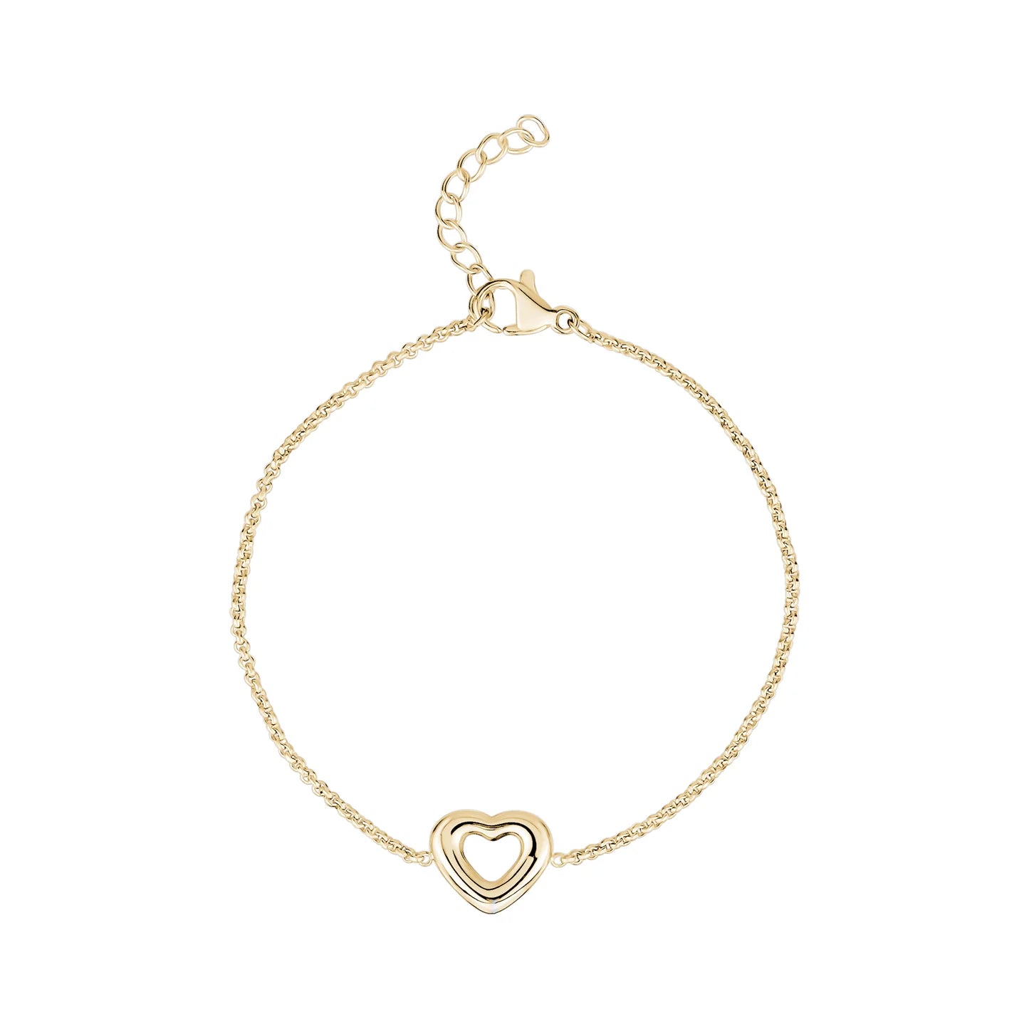 BOLD & BEAUTIFUL HEART BRACELET