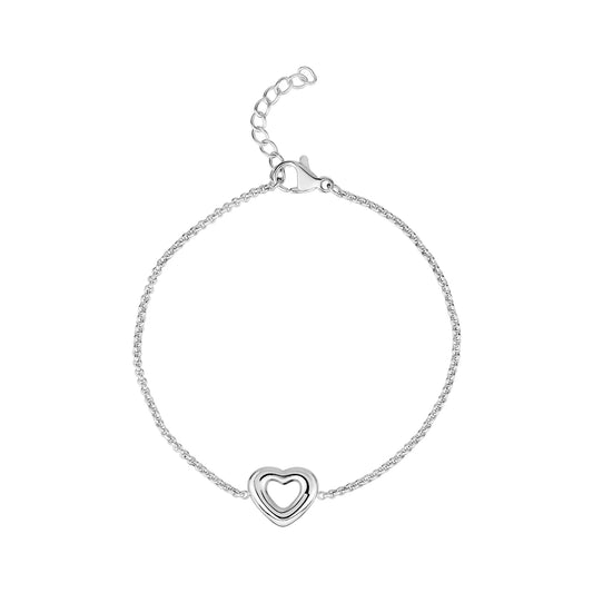 BOLD & BEAUTIFUL HEART BRACELET