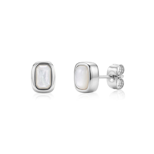 MOTHER OF PEARL CUSHION STUDS