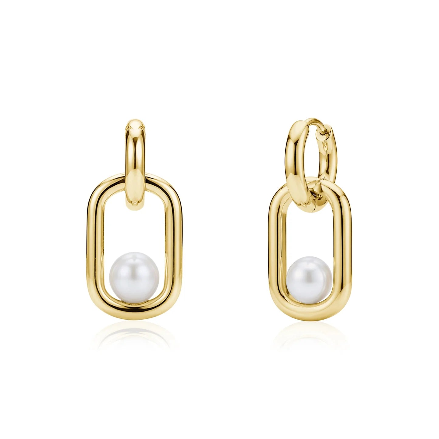 PEARL LINK MODERN EARRINGS