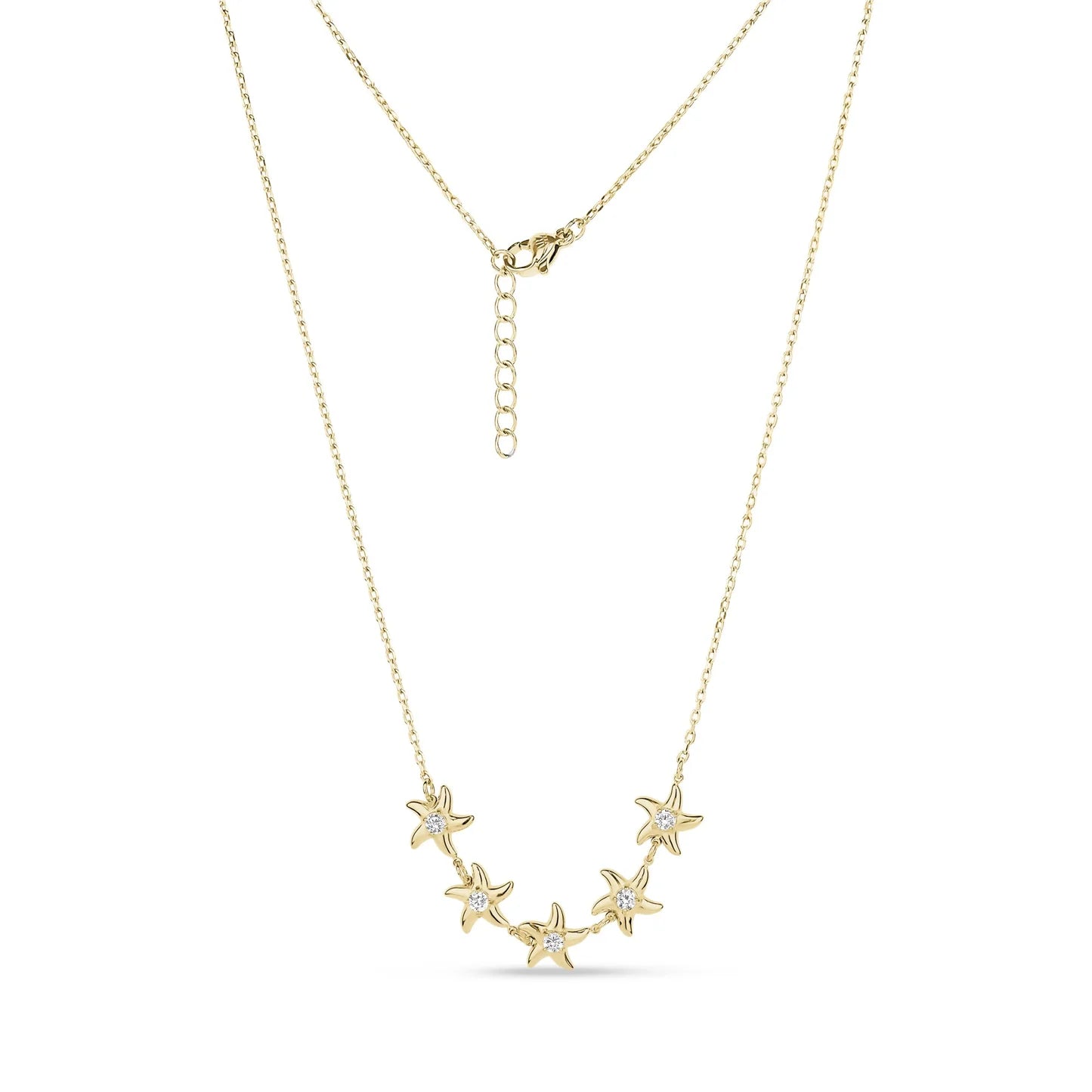 STARFISH STONE NECKLACE