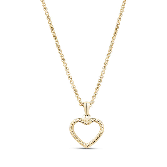 OPEN HEART NECKLACE