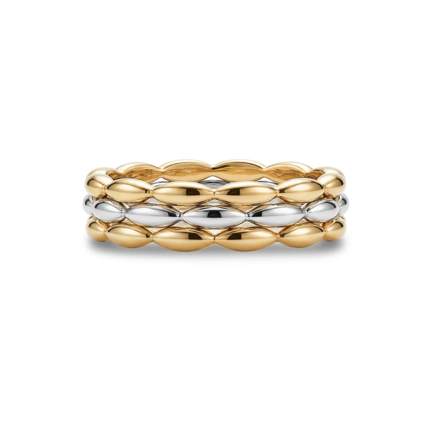 TWO-TONE ETERNAL CHAIN BAND