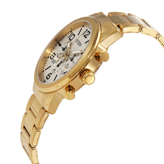 Chronograph Quartz Champagne Dial Men's Watch